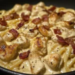 Creamy One-Pan Chicken Carbonara