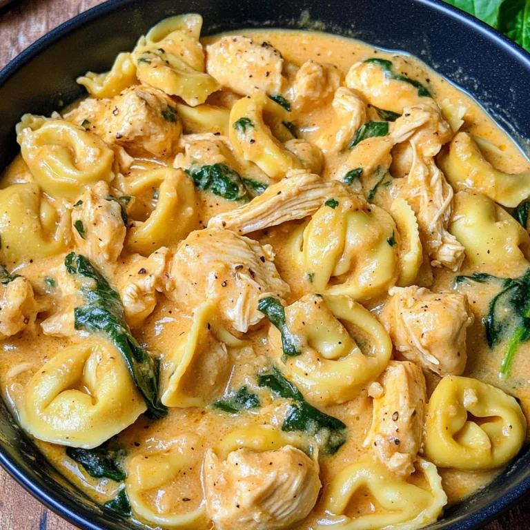 CrockPot Chicken Tortellini