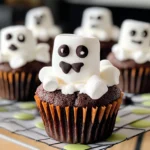 Marshmallow Ghost Cupcakes