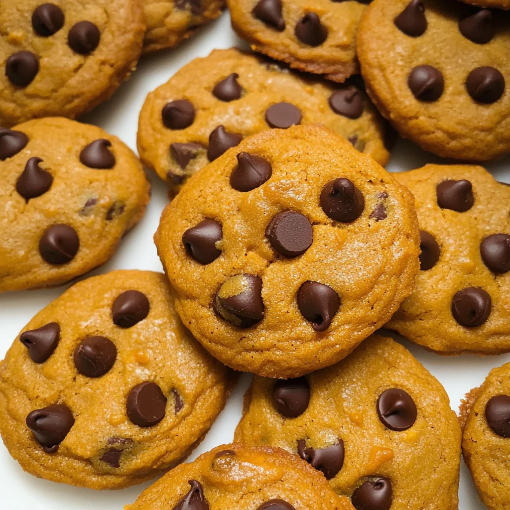 Old Fashioned Pumpkin Chocolate Chip Cookies