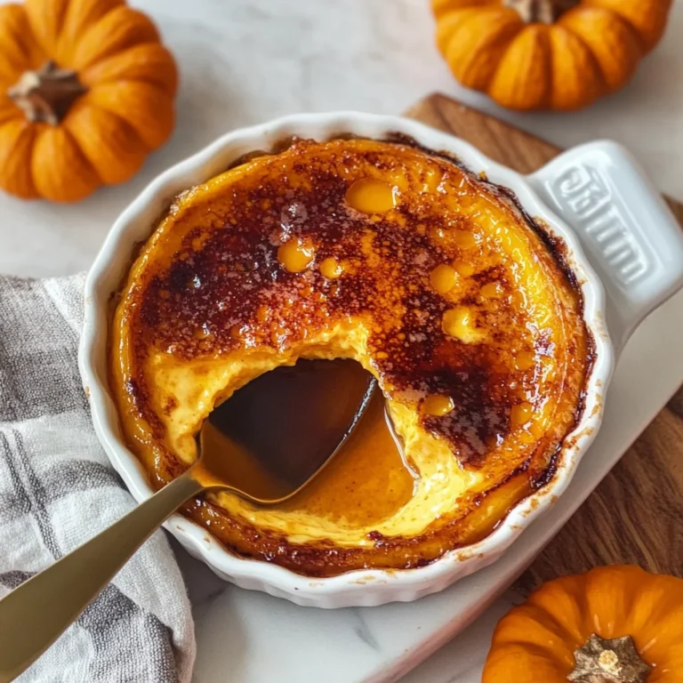 Pumpkin Crème Brûlée