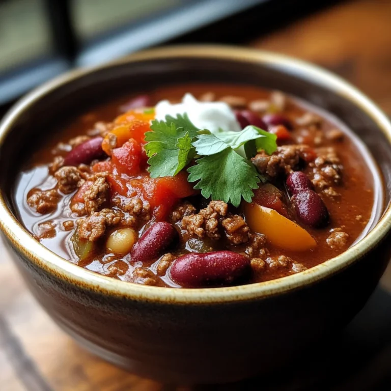 Slow Cooker Chili