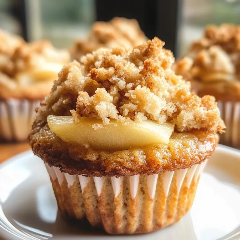 Apple Crumble Muffins