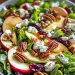 Autumn Harvest Honeycrisp Apple and Feta Salad