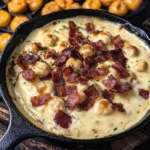 Beer Cheese Dip with Turkey Bacon