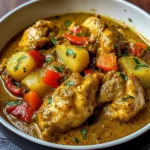 Caribbean Delight: Creamy Chicken with Potatoes and Coconut
