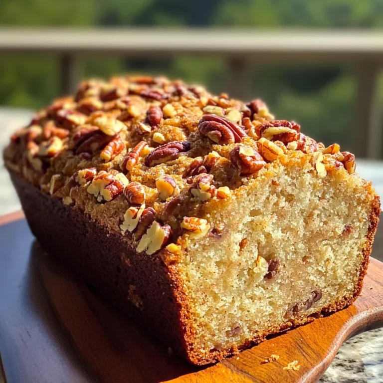 Cinnamon Sweet Pecan Bread