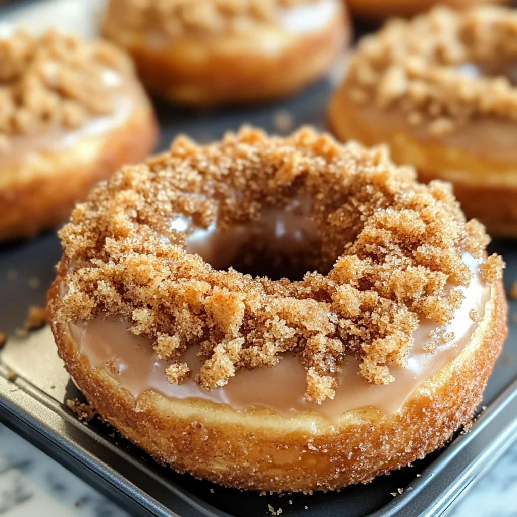 Coffee Cake Donuts