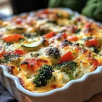 Cottage Cheese and Veggies Bake