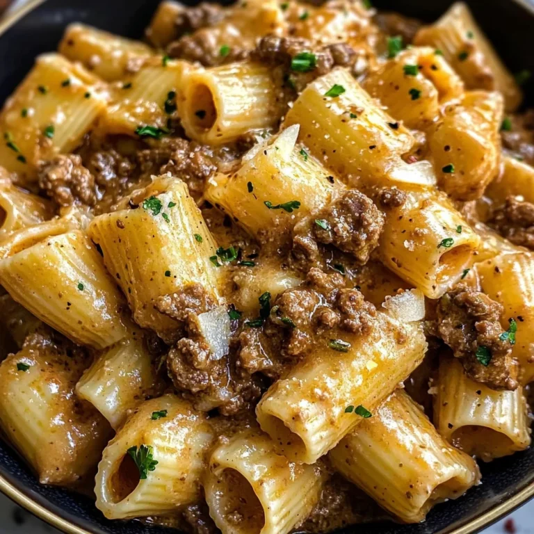 Creamy Beef Pasta Recipe