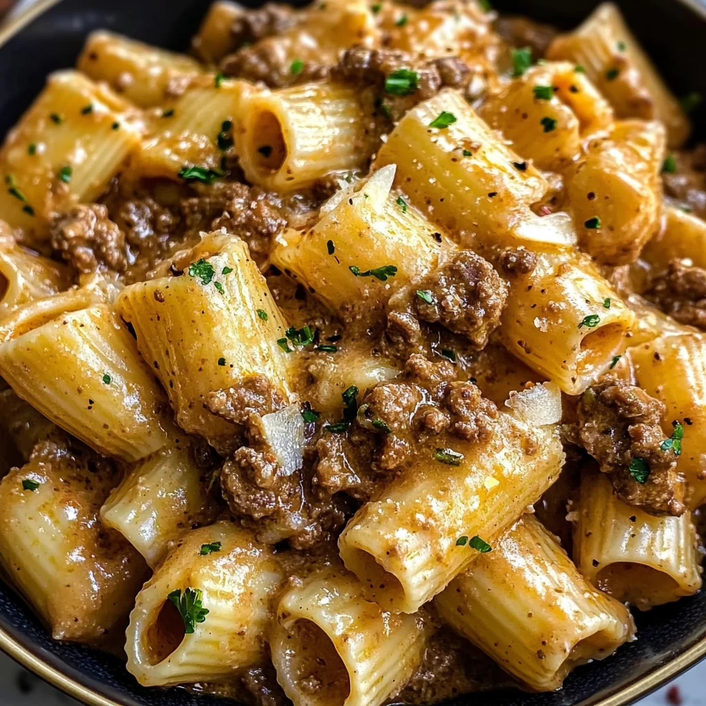 Creamy Beef Pasta Recipe