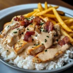 Creamy Chicken Stroganoff with Smoky Bacon