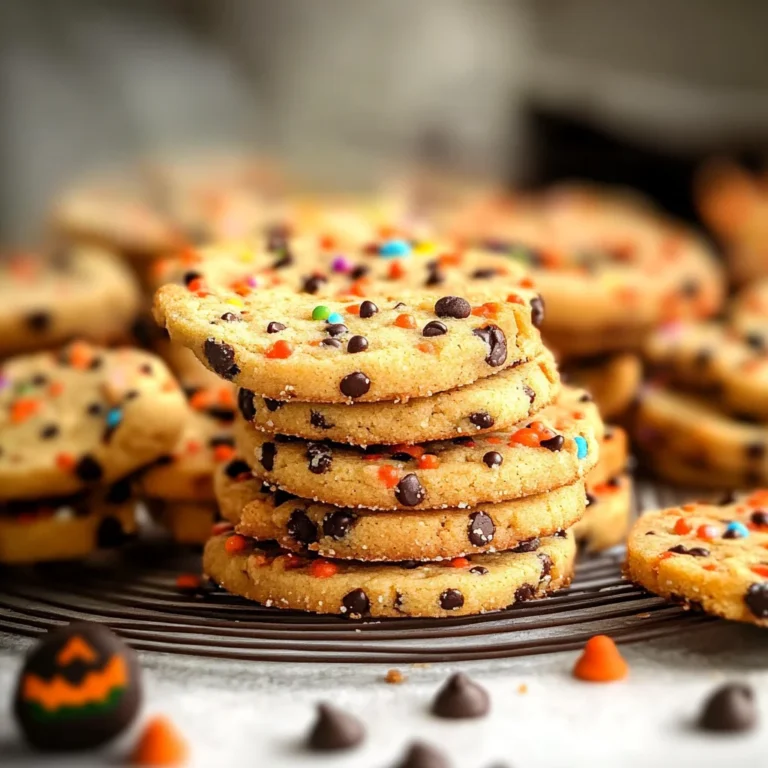 Halloween Shortbread Cookies