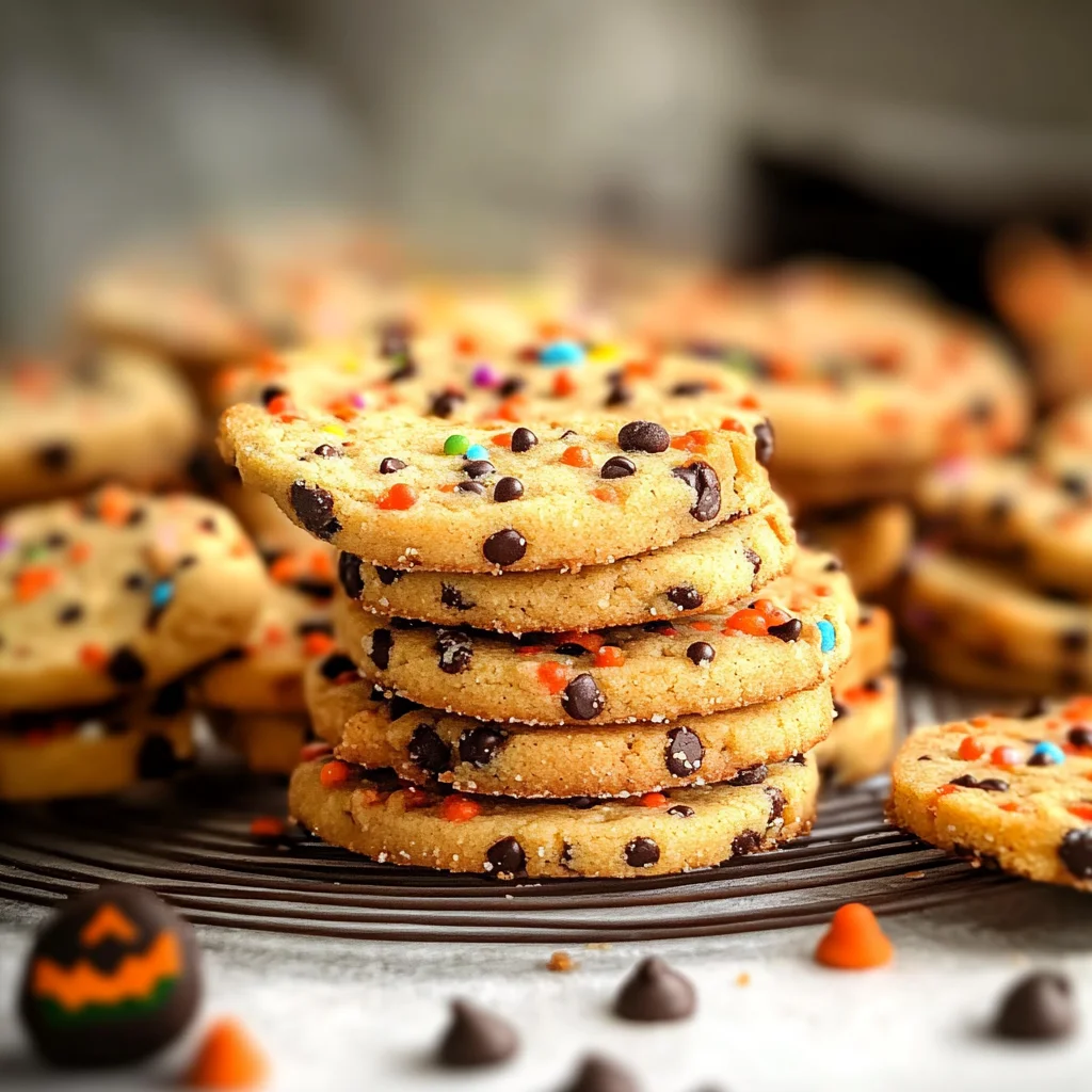 Halloween Shortbread Cookies