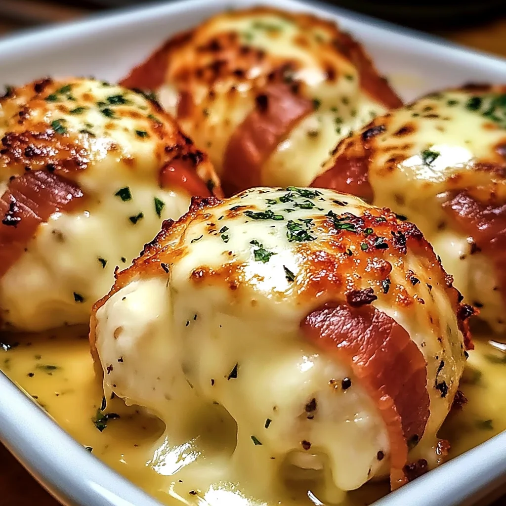 Melted Mozzarella & Ranch Chicken Bombs