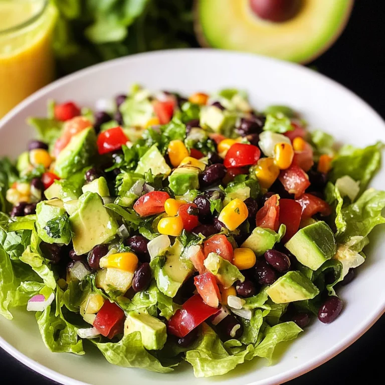 Mexican Chopped Salad with Honey-Lime Dressing