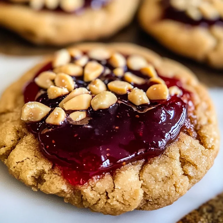 Peanut Butter and Jelly Cookies