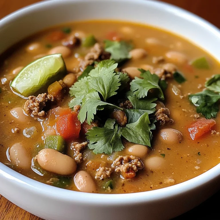 Pinto Beans Green Chile And Beef Soup