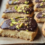 Pistachio Shortbread Cookies