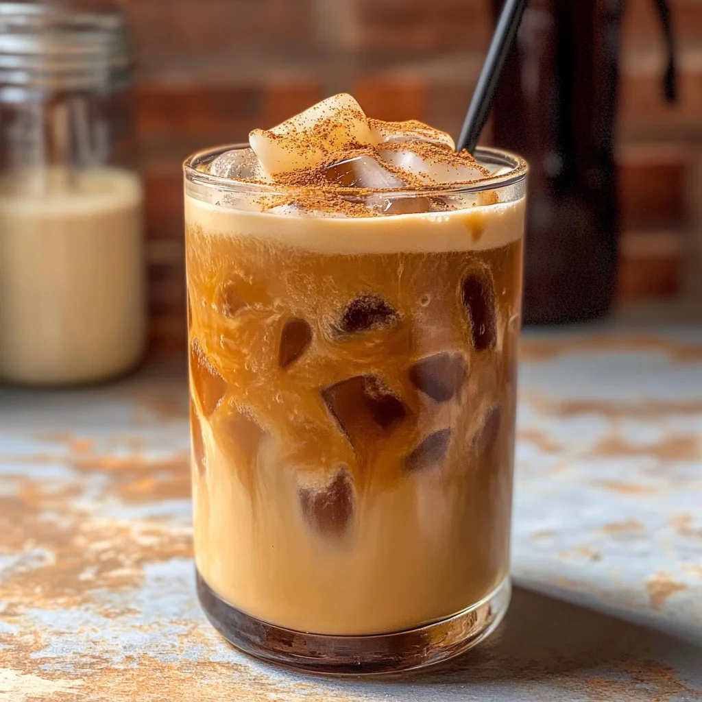 Pumpkin Spice Brown Sugar Shaken Espresso