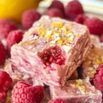 Raspberry Coconut Fudge | A sugar-free, vegan fudge recipe