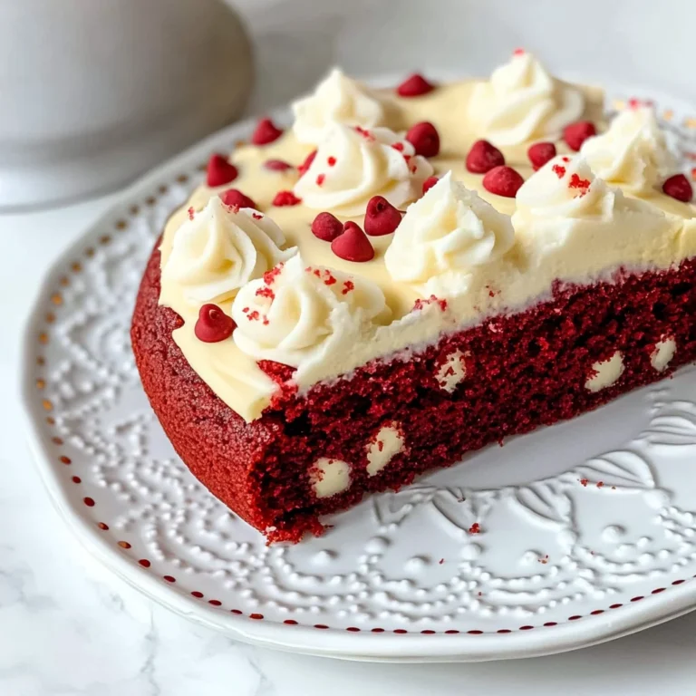 Red Velvet Cookie Cake