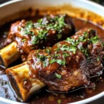 Red Wine Braised Lamb Shanks