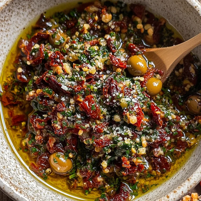 Sun-dried Tomato Olive Oil Bread Dip