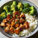 Teriyaki Chicken and Broccoli Bowl