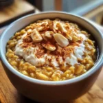 Warm Spiced Pumpkin Oatmeal
