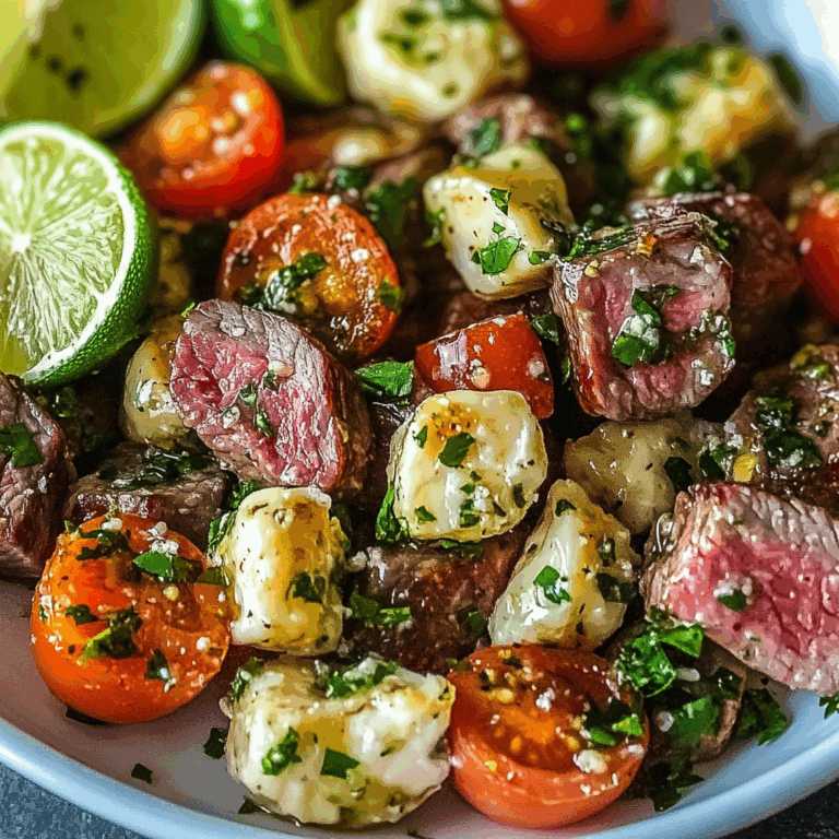 How to Make Juicy Steak Bites with Garlic Butter & Parmesan