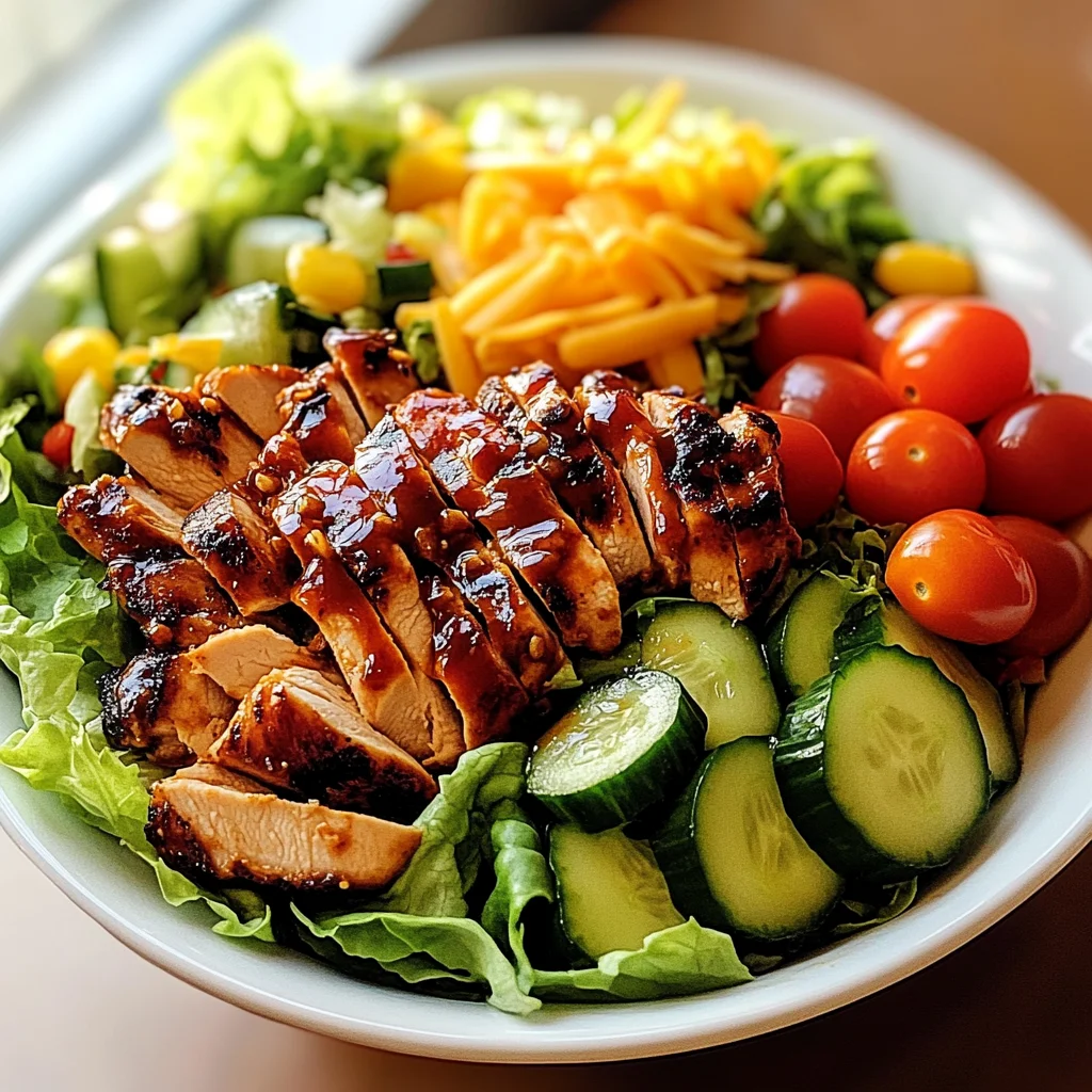 BBQ Chicken Chopped Salad