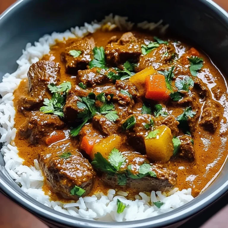 Beef Curry with Spiced Coconut Milk Recipe
