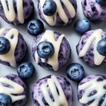 Blueberry Cheesecake Protein Bites – A No-Bake, High-Protein Snack