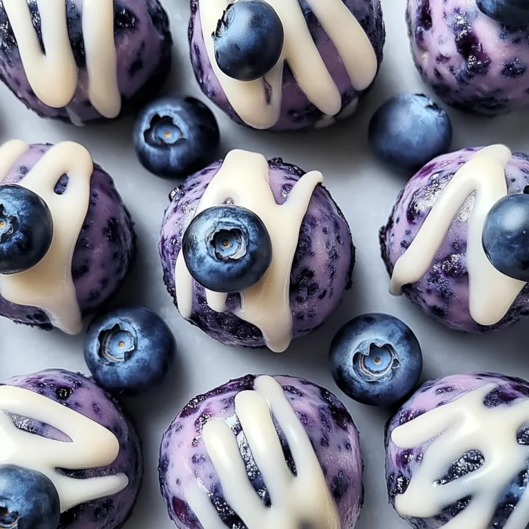 Blueberry Cheesecake Protein Bites – A No-Bake, High-Protein Snack