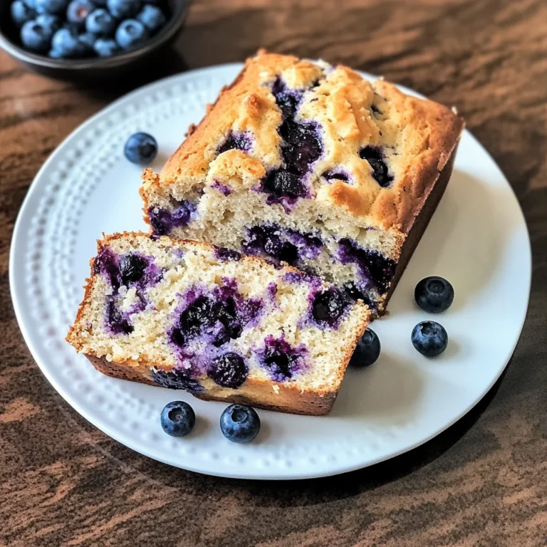 Blueberry Cream Cheese Bread