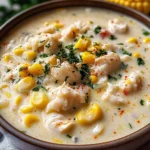 Bobby Flay’s Crab & Corn Chowder