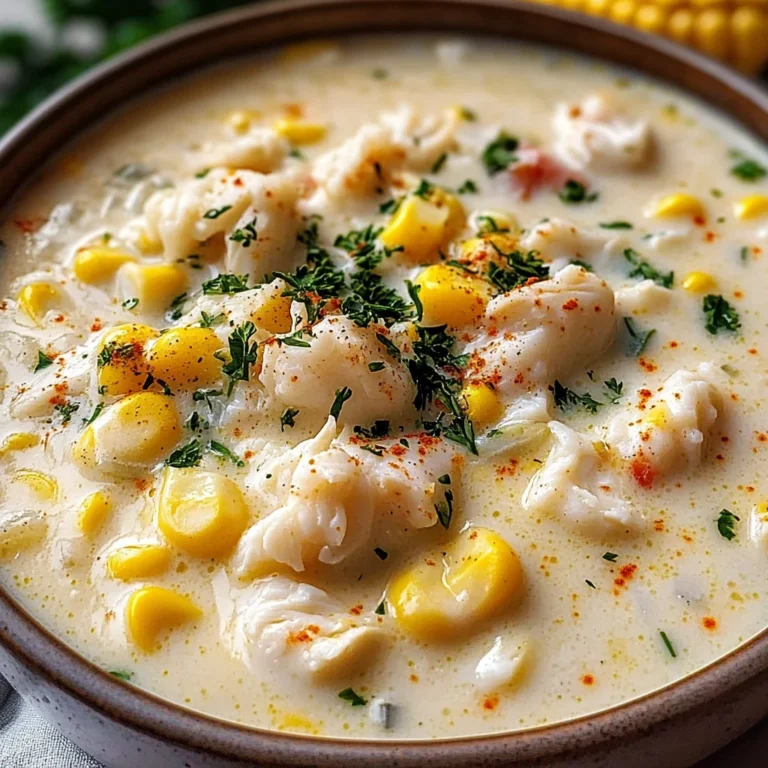 Bobby Flay’s Crab & Corn Chowder