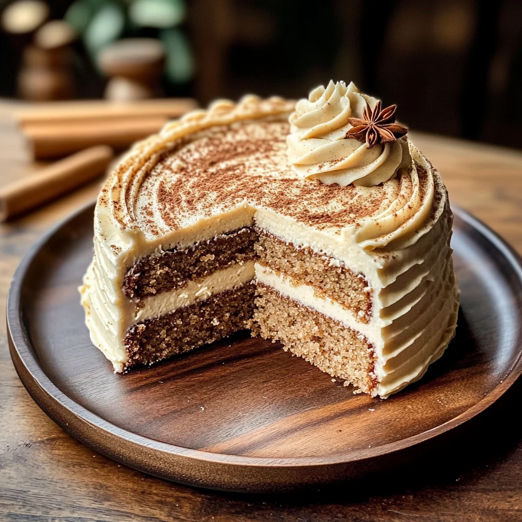 Brown Sugar Chai Cake