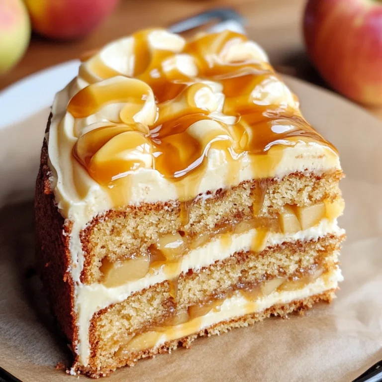 Caramel Apple Cake