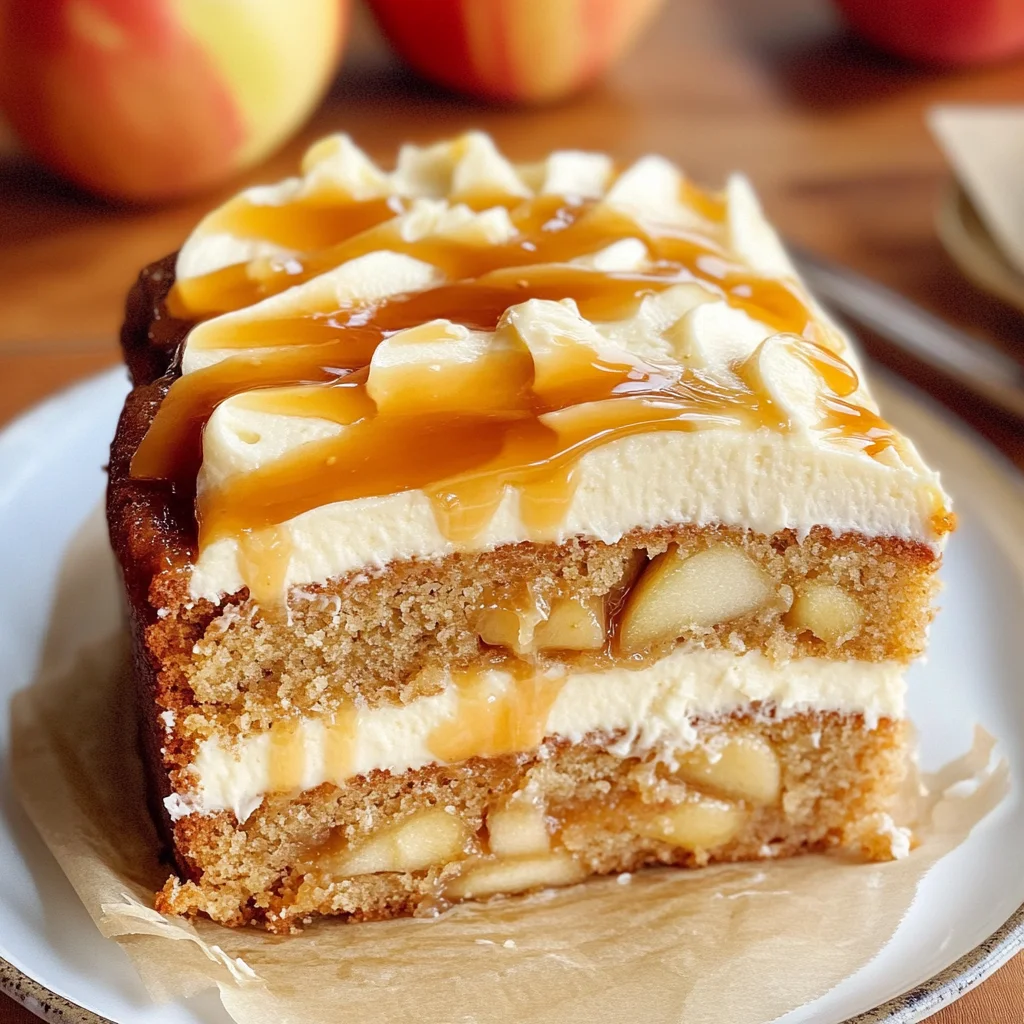 Caramel Apple Cake
