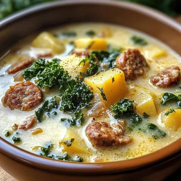 Cozy Italian Sausage and Potato Soup for Soul-Warming Nights