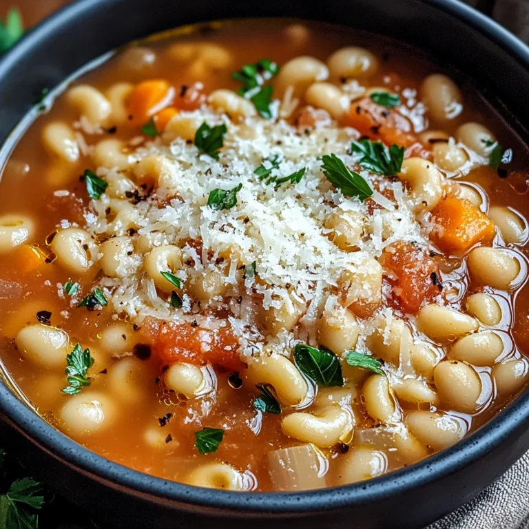 Cozy Pasta e Fagioli Soup Recipe