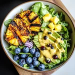 Creamy Citrus Dressing + Grilled Pineapple Salad