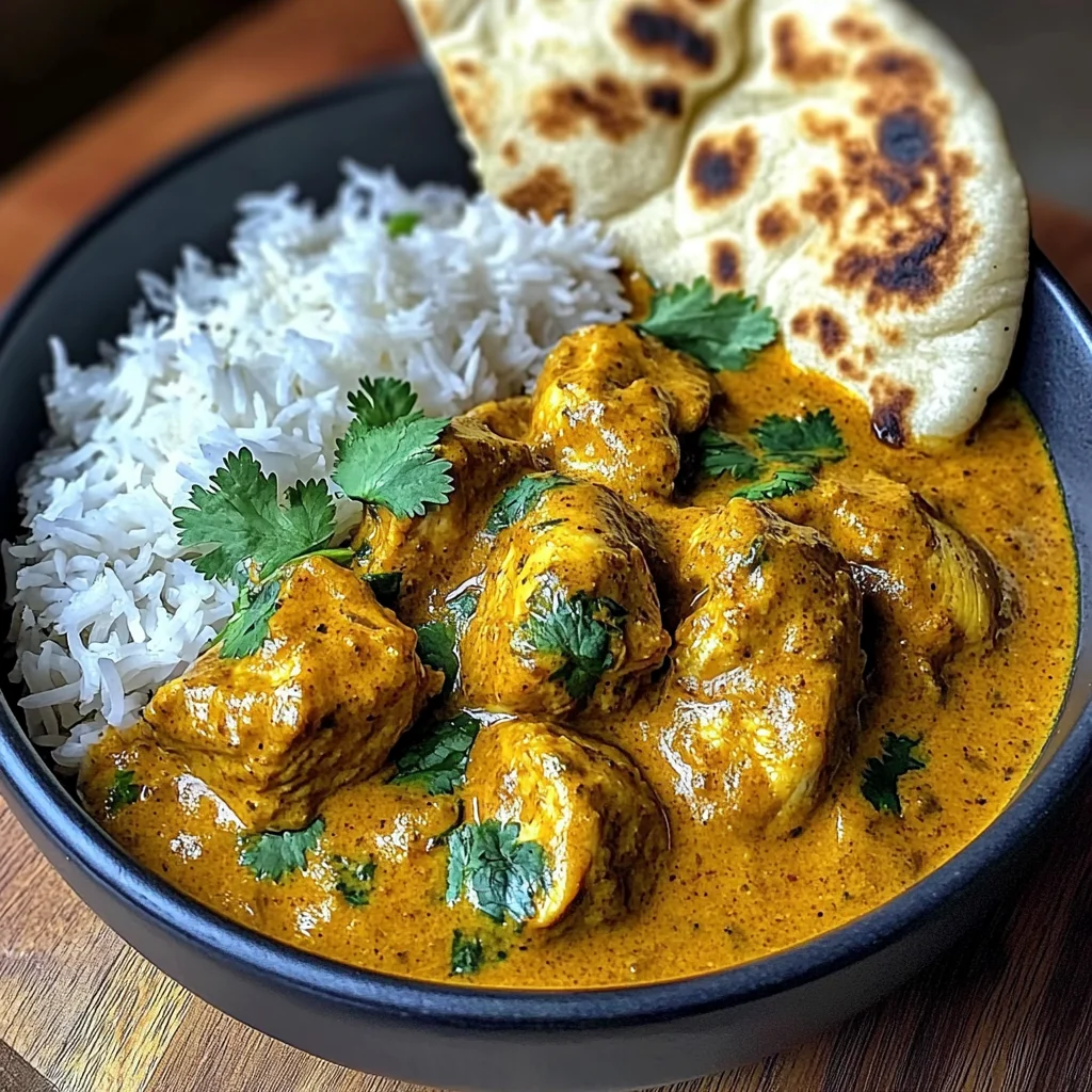 Creamy Indian Chicken Curry Recipe