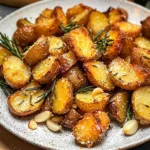 Crispy Roast Potatoes with Rosemary and Garlic - Whole30