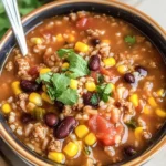 Crock Pot Taco Rice Soup Recipe