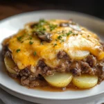 Crockpot chicken hamburger Potato Casserole