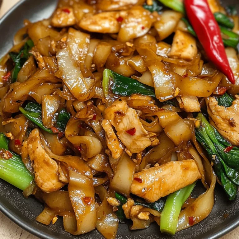 Drunken noodles