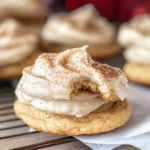 Eggnog Cookies with Eggnog Frosting